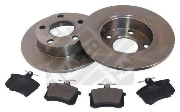 Комплект тормозов, дисковый тормозной механизм