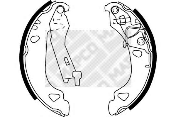 Комплект тормозных колодок