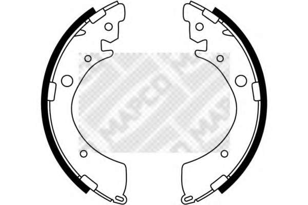 Гальмівні накладки комплект