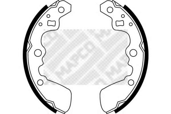 Комплект тормозных колодок