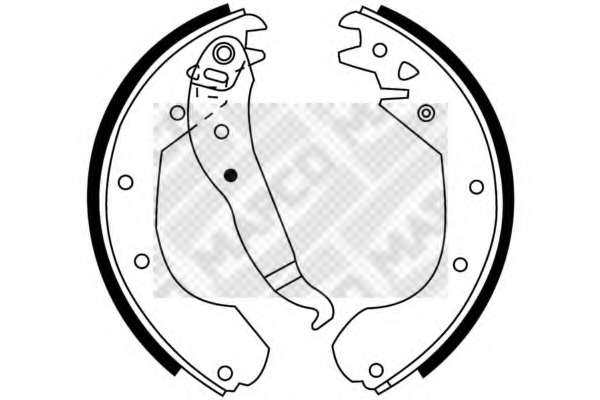 Комплект тормозных колодок