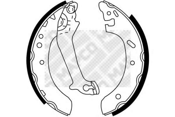 Комплект тормозных колодок