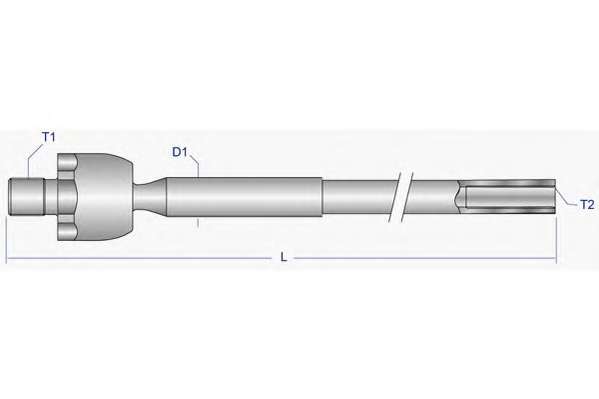 Осевой шарнир, рулевая тяга