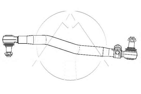 Продольная рулевая тяга