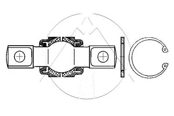 ремонтний комплект, важіль підвіски