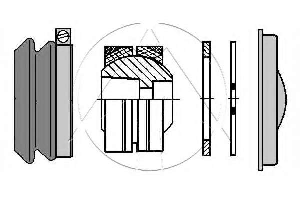 ремонтний комплект, важіль підвіски
