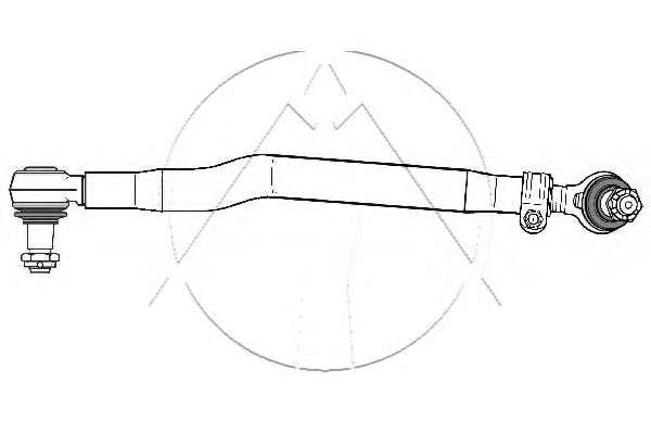 Продольная рулевая тяга