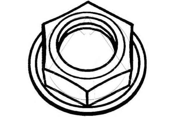 Гайка кріплення колеса