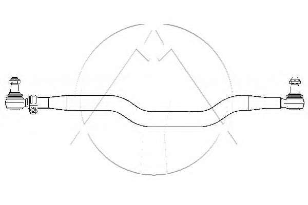 Поперечная рулевая тяга