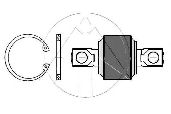 ремонтний комплект, важіль підвіски