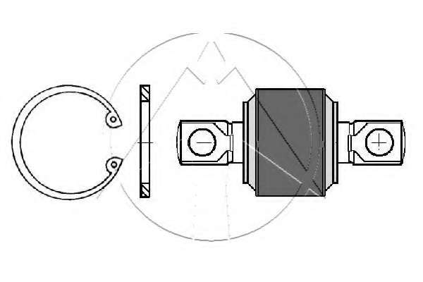 ремонтний комплект, важіль підвіски
