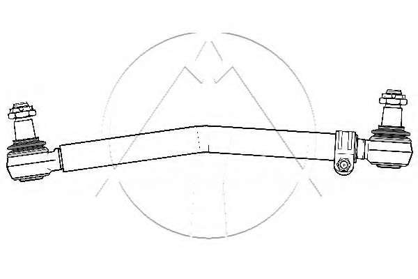 Продольная рулевая тяга