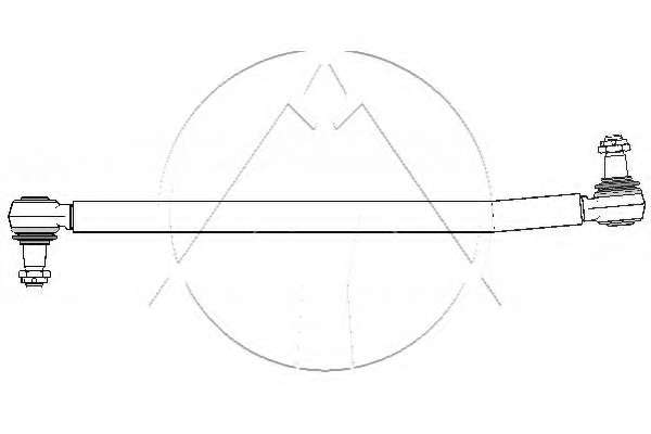 Продольная рулевая тяга