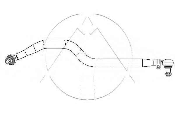 Продольная рулевая тяга
