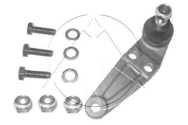 PRZEGUB KULOWY WAHACZA SWORZEN VOLVO -240-244-245-262-264-265 PRZOD PR DOLNY SZT SIDEM