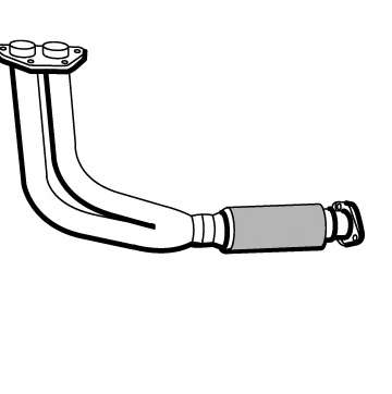 Труба выхлопного газа