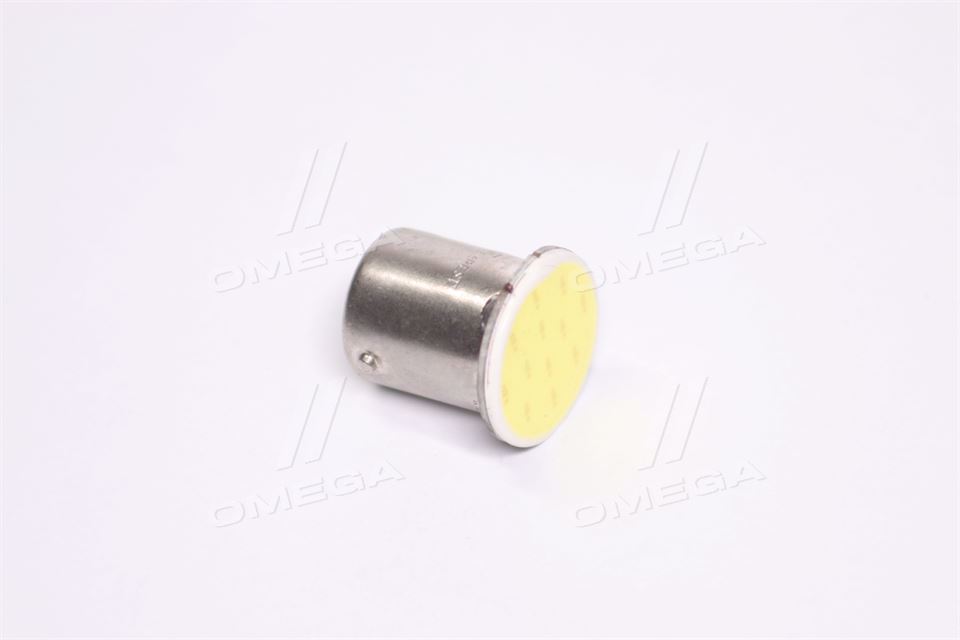 Лампа LED покажчиків поворотів і стоп-сигналів 24V R5W BA15S 1COB WHITE <TEMPEST>