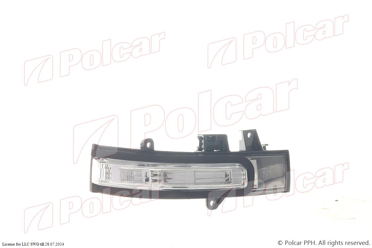 polcar-57x1205e Бічний вказівник повороту в дзеркалі