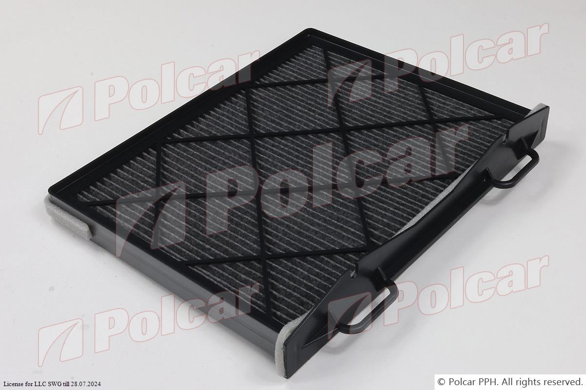 polcar-as2345 Салонний фільтр з активованим вугіллям