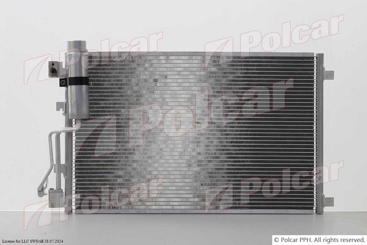 polcar-2759k8c2s Радіатор кондиціонера