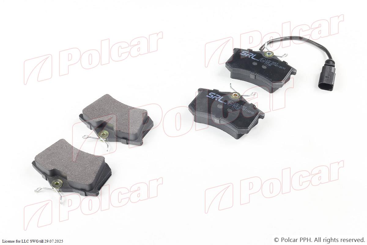 polcar-s701057 Гальмівні колодки
