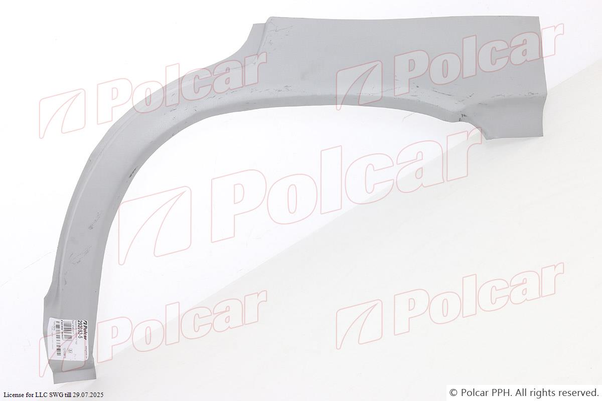polcar-2920835 Ремкомплект крила заднього лівий
