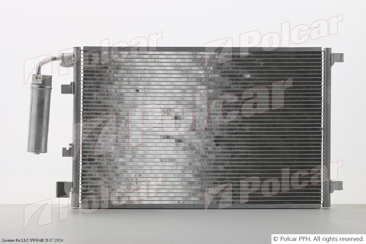 polcar-2759k8c1s Радіатор кондиціонера