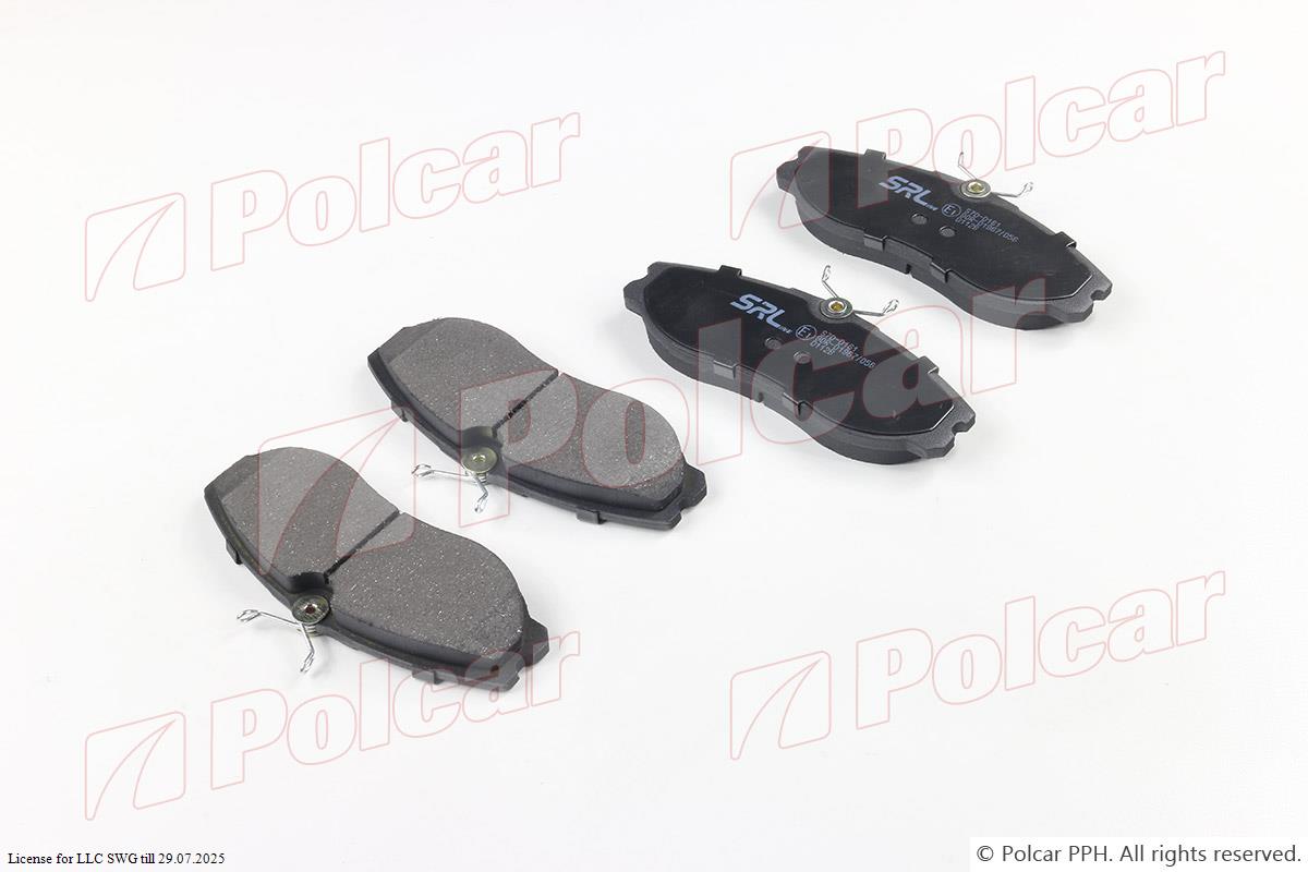 polcar-s700161 Гальмівні колодки