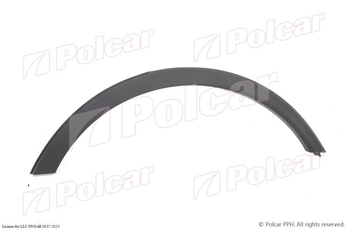 polcar-55l1815 накладка крила лівий