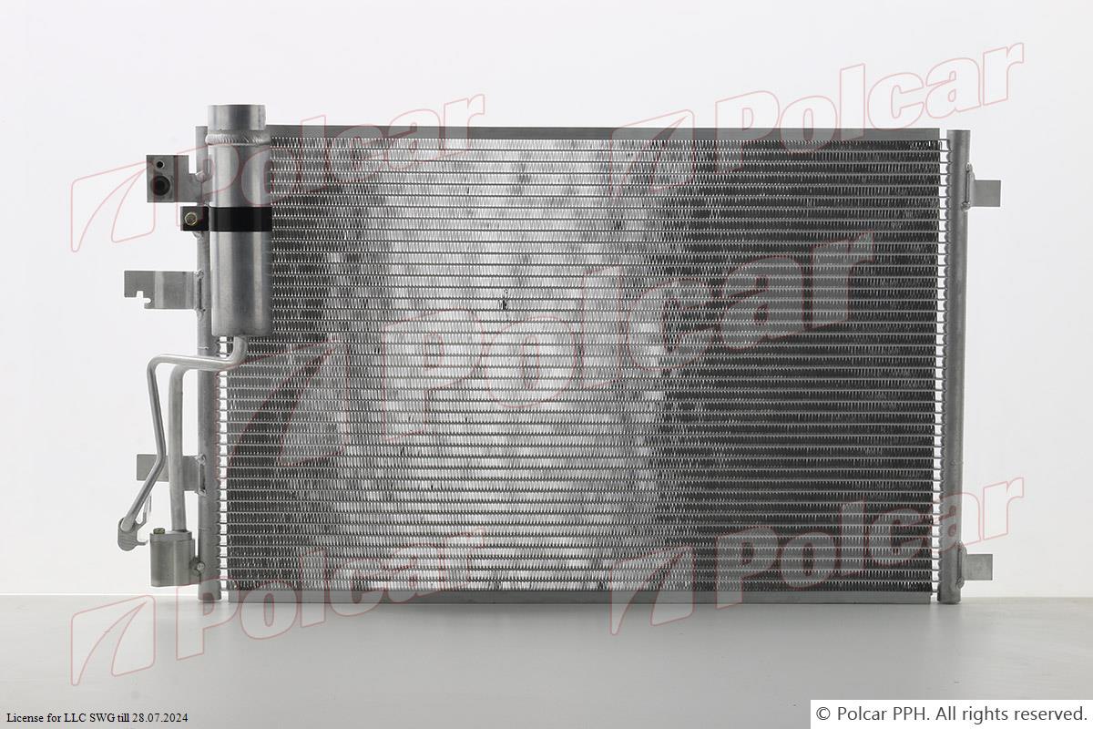 polcar-2759k8c3s Радіатор кондиціонера