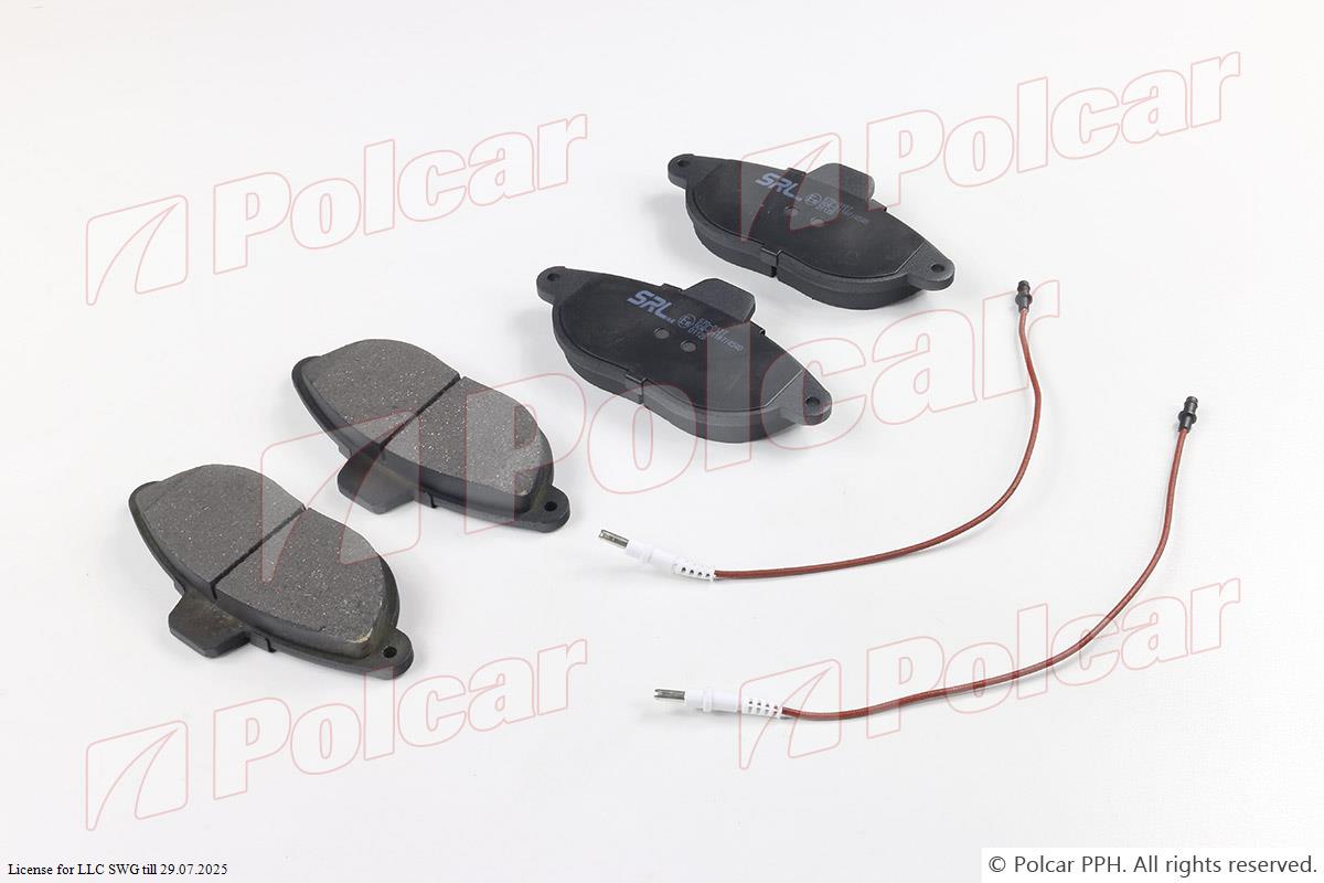 polcar-s700127 Гальмівні колодки