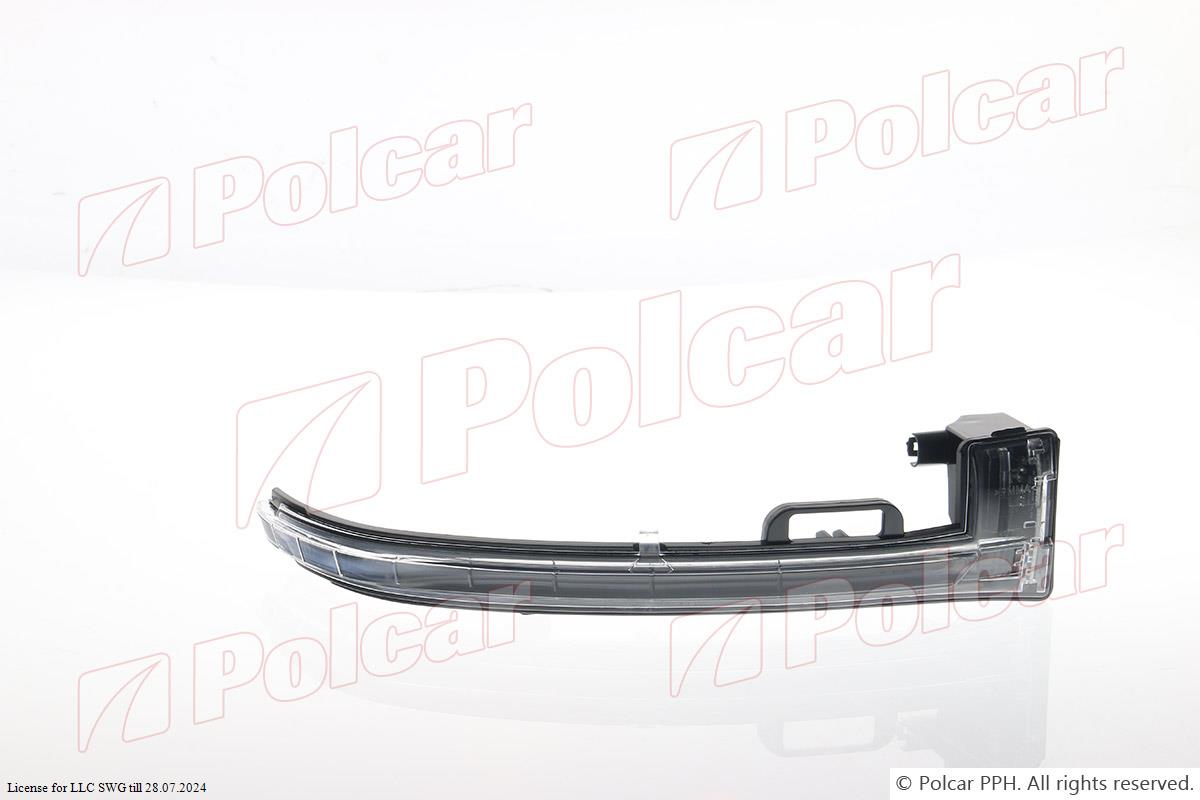 polcar-57c1205e Бічний вказівник повороту в дзеркалі