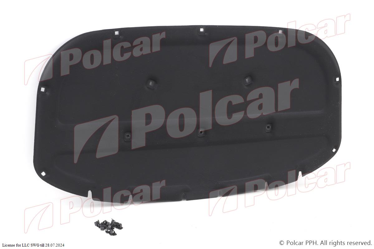 polcar-9582wm ізоляція капота