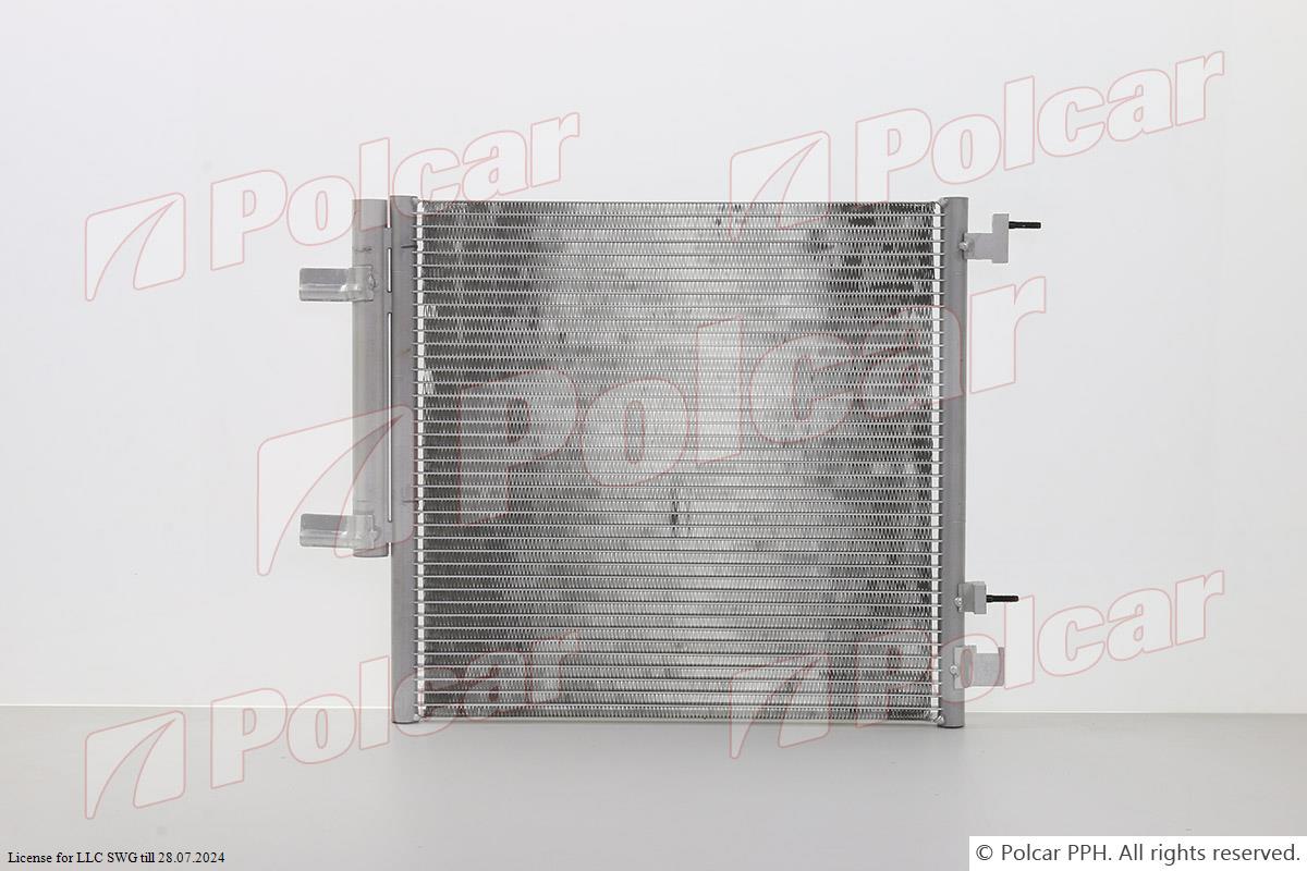 polcar-2502k8c1s Радіатор кондиціонера