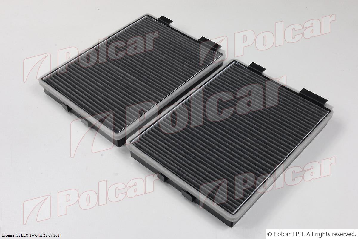 polcar-as2359 Салонний фільтр з активованим вугіллям