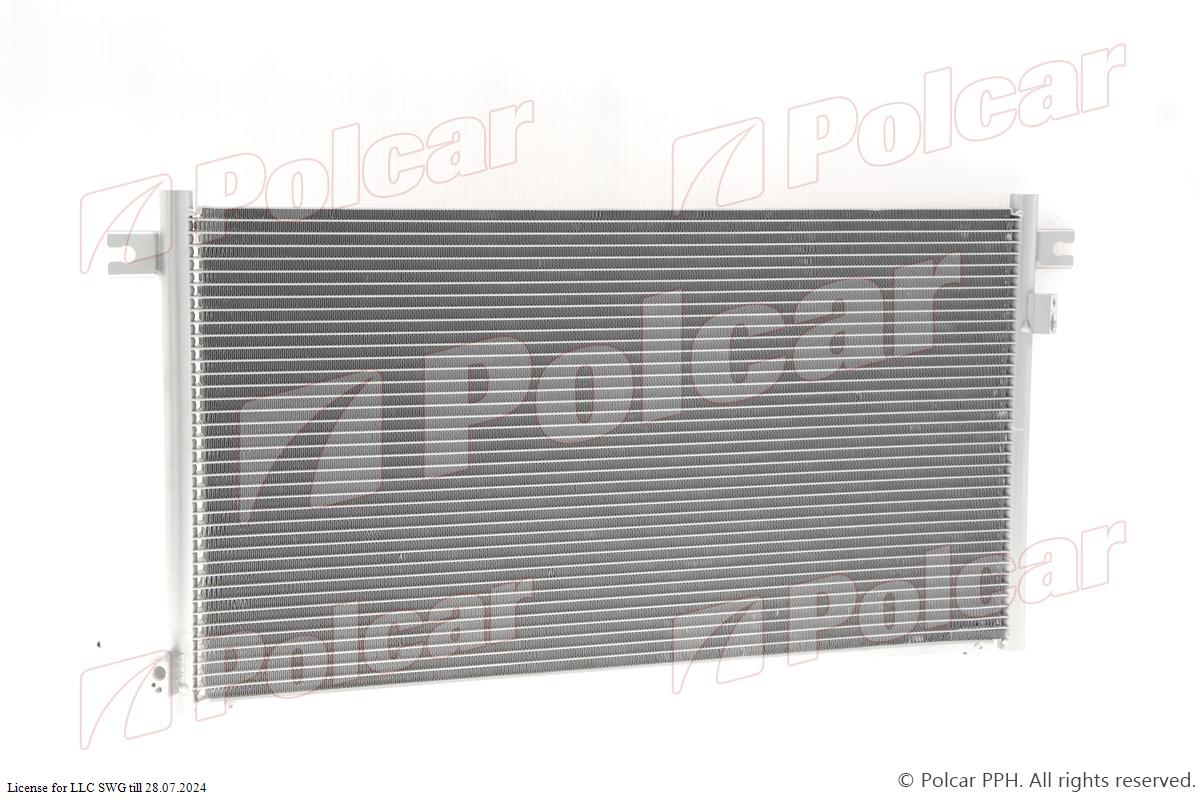 polcar-2777k8c3 Радіатор кондиціонера