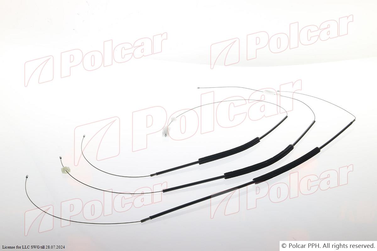 polcar-znp60370 Ремкомплект склопідіймача