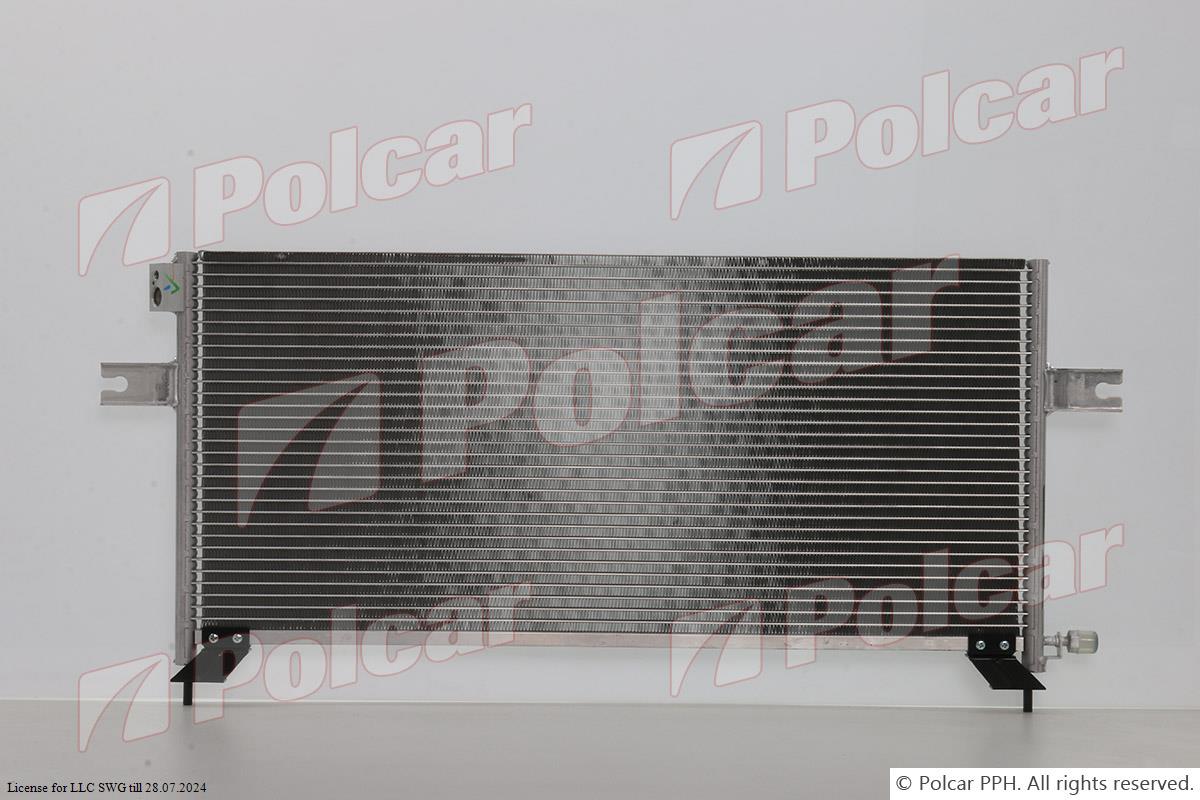 polcar-2796k8c1 Радіатор кондиціонера