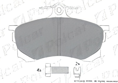 polcar-s700470 Гальмівні колодки