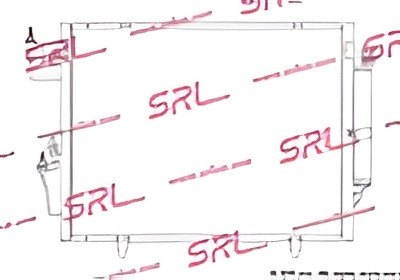 Радіатор кондиціонера, PAJERO 99-
