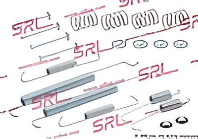polcar-s770022 Ремкомплект барабанних колодок