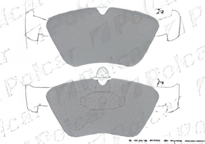 polcar-s700443 Гальмівні колодки